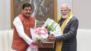 मुख्यमंत्री मोहन यादव ने प्रधानमंत्री मोदी से की मुलाकात, राज्य के विकास कार्यों पर हुई चर्चा