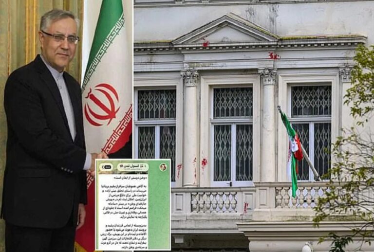 ब्रिटेन में ईरानी दूतावास के संदेश पर बवाल, राजदूत तलब; सरकार बोली- भड़काऊ और अस्वीकार्य