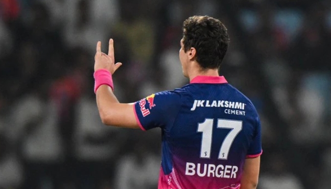 आईपीएल 2026: आचार संहिता उल्लंघन पर नांद्रे बर्गर पर जुर्माना, एक डिमेरिट अंक भी जोड़ा गया