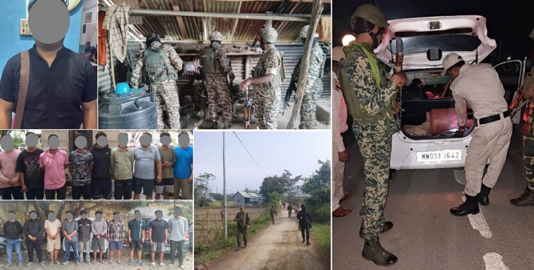 मणिपुर में सोशल मीडिया अफवाह फैलाने वाला गिरफ्तार, सुरक्षा बलों का व्यापक अभियान जारी