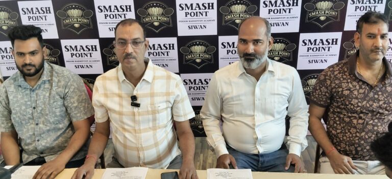 समैस प्वाइंट बैडमिंटन एकेडमी का भव्य उद्घाटन 10 अप्रैल को, सीवान में खिलाड़ियों के लिए नए अवसर
