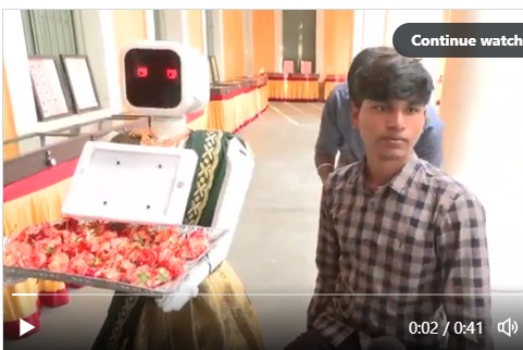 पुडुचेरी में ‘निला’ रोबोट ने खींचा ध्यान, 2 घंटे में 17.41% मतदान