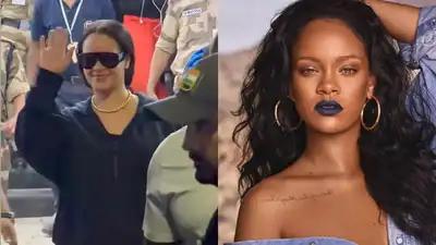 भारत लौटीं Rihanna, मुंबई एयरपोर्ट पर फैंस की भारी भीड़