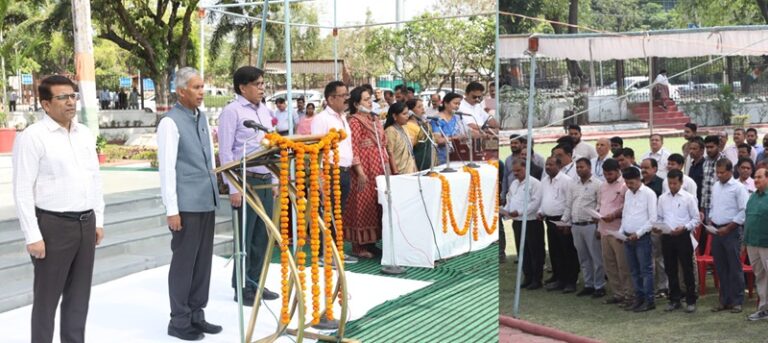 भोपाल मंत्रालय में गूंजा वंदे मातरम्, राष्ट्रगान के सामूहिक गायन में शामिल हुए अधिकारी-कर्मचारी
