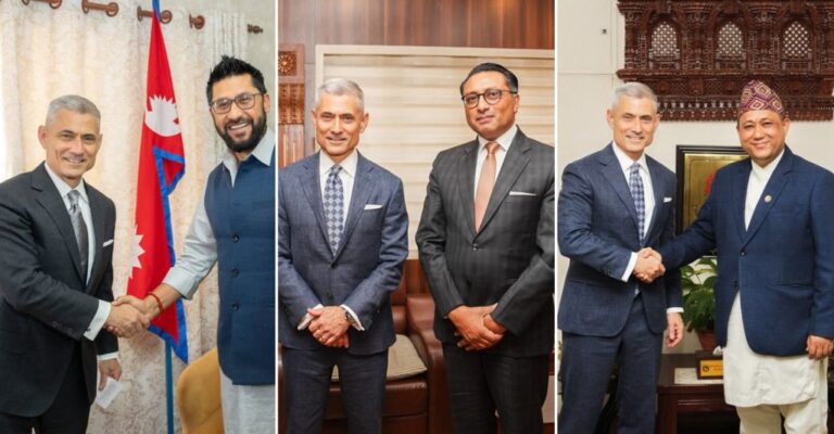 अमेरिकी सहायक विदेशमंत्री समीर पॉल कपूर का नेपाल दौरा संपन्न, मजबूत हुए द्विपक्षीय संबंध