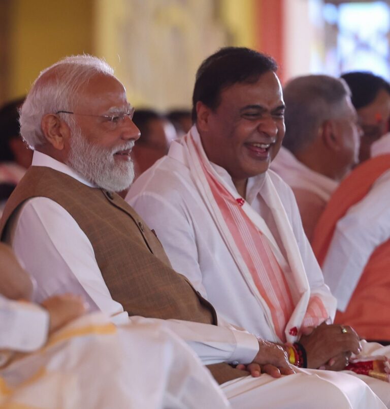 असम में तीसरी बार राजग सरकार बनने पर पीएम मोदी ने हिमंता सरमा को दी बधाई, कहा- कुशल प्रशासक हैं