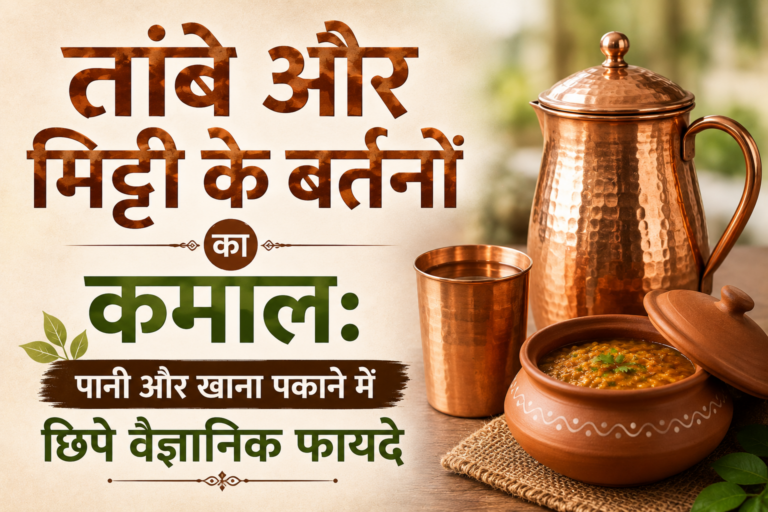 तांबे और मिट्टी के बर्तनों का कमाल: पानी और खाना पकाने में छिपे वैज्ञानिक फायदे