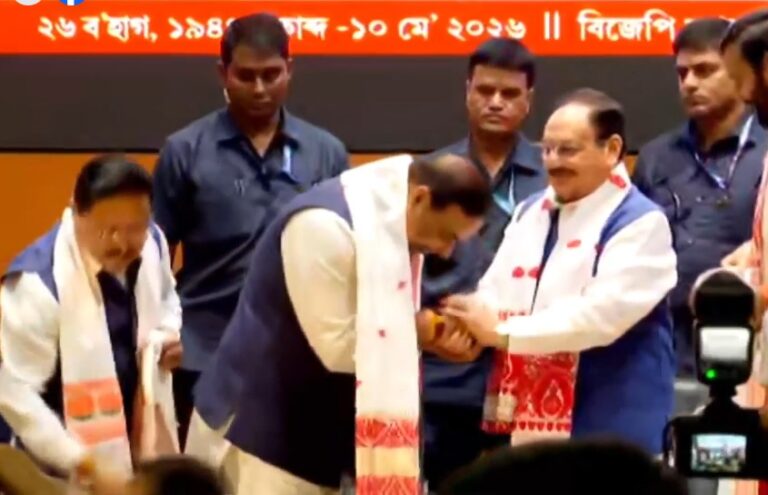असम में लगातार तीसरी बार मुख्यमंत्री बनेंगे डॉ. हिमंत बिस्व सरमा, राजग विधायक दल के नेता चुने गए