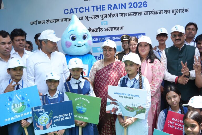 दिल्ली में ‘कैच द रेन 2026’ अभियान शुरू, CM बोलीं—हर बूंद भविष्य की सुरक्षा