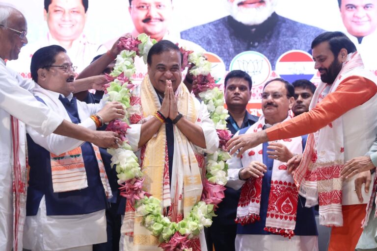 असम में आज हिमंता बिस्वा सरमा समेत पांच मंत्री लेंगे शपथ, पीएम मोदी रहेंगे मौजूद