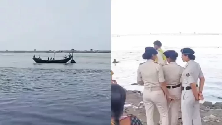 पटना में गंगा नदी में नाव पलटी, 3 की मौत: 4 लापता, मृतकों में पिता-पुत्र शामिल