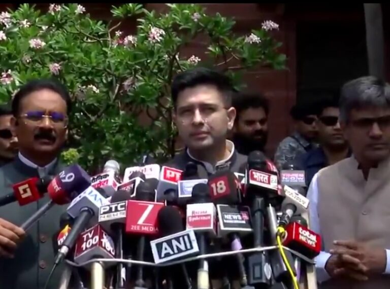राष्ट्रपति से मुलाकात के बाद राघव चड्ढा का आरोप: पंजाब सरकार कर रही बदले की राजनीति