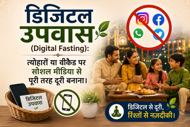 डिजिटल उपवास का बढ़ता ट्रेंड: क्या वीकेंड पर सोशल मीडिया से दूरी तनाव घटा सकती है?