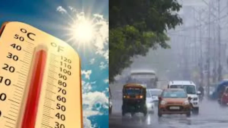 मध्य भारत में मौसम का डबल अटैक: एमपी-सीजी में बारिश-ओले, राजस्थान में भीषण लू का अलर्ट