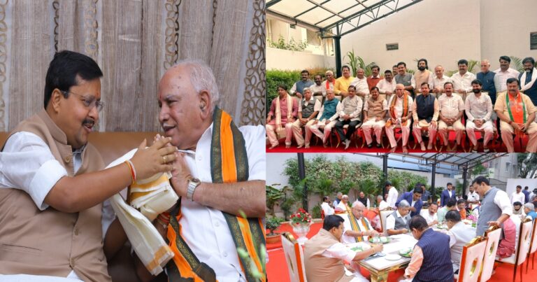 कर्नाटक दौरे पर भाजपा अध्यक्ष नितिन नवीन, संगठन मजबूती और चुनावी रणनीति पर मंथन