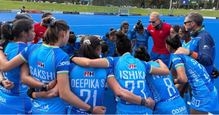 भारतीय महिला हॉकी टीम की पर्थ में लगातार दूसरी जीत, ऑस्ट्रेलिया को 2-0 से हराया