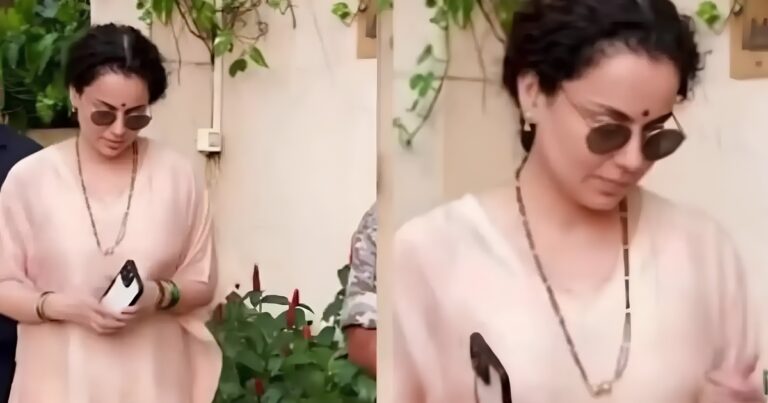 मंगलसूत्र में नजर आईं कंगना रनौत, गुपचुप शादी की चर्चा के बीच सामने आई सच्चाई
