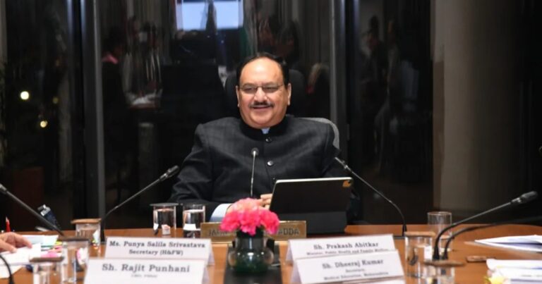 AI से स्वास्थ्य सेवाओं में बदलाव संभव, लेकिन नियमन और नैतिकता जरूरी: जेपी नड्डा