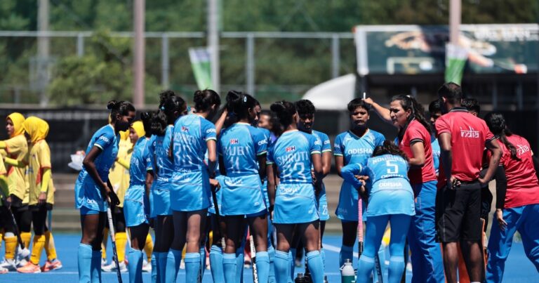 अंडर-18 महिला एशिया कप: नूशीन नाज़ के डबल गोल से भारत ने मलेशिया को 2-1 से हराया