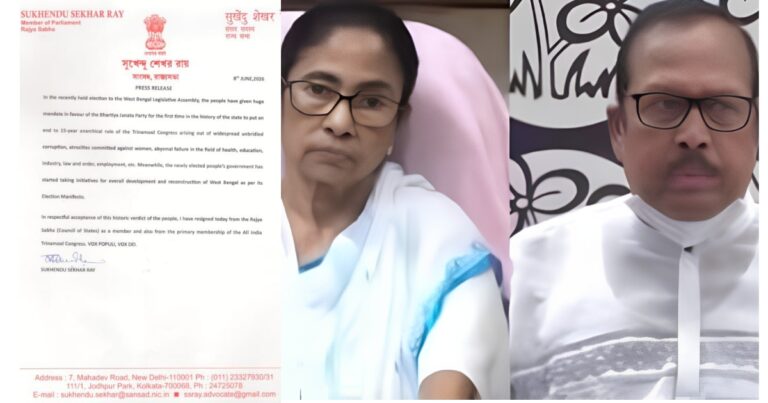 दिल्ली में ममता, बंगाल में संकट; वरिष्ठ सांसद सुखेंदु शेखर रे ने दिया इस्तीफा