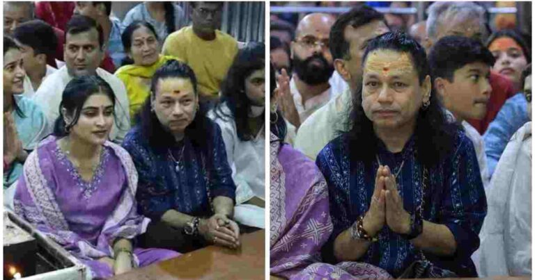 महाकाल के दरबार पहुंचे गायक कैलाश खेर, भस्म आरती में हुए शामिल, नंदी के कान में कही मनोकामना