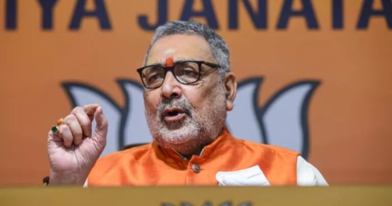 केंद्रीय मंत्री गिरिराज सिंह आज से दो दिवसीय छत्तीसगढ़ दौरे पर, विकसित भारत संकल्प सम्मेलन में होंगे शामिल