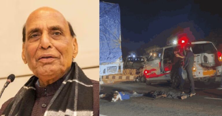 इंदौर सड़क हादसे में रक्षा मंत्री राजनाथ सिंह के रिश्तेदार प्रभात सिंह की मौत, बस चालक फरार