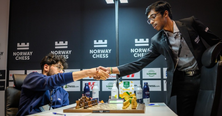 नॉर्वे शतरंज 2026: प्रज्ञानानंद ने फिरोज़जा को हराया, वेस्ली सो शीर्ष पर कायम; दिव्या देशमुख ने भी दिखाया दम