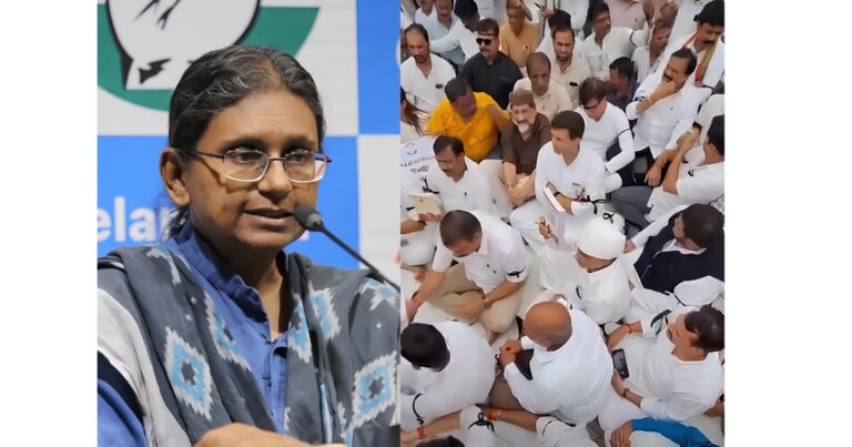 राज्यसभा चुनाव विवाद अब और गहराया: भोपाल में कांग्रेस का उपवास, दिल्ली में चुनाव आयोग का घेराव