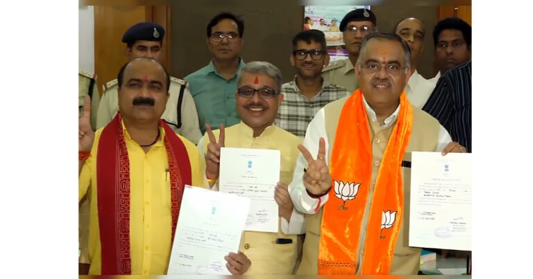 तीनों राज्यसभा सीटों पर भाजपा निर्विरोध विजयी, कांग्रेस ने खोला विरोध का मोर्चा